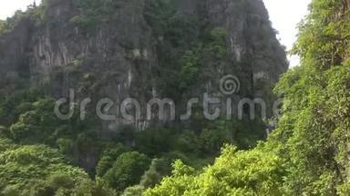 泰国Khao Nang Phanthurat森林公园的青山